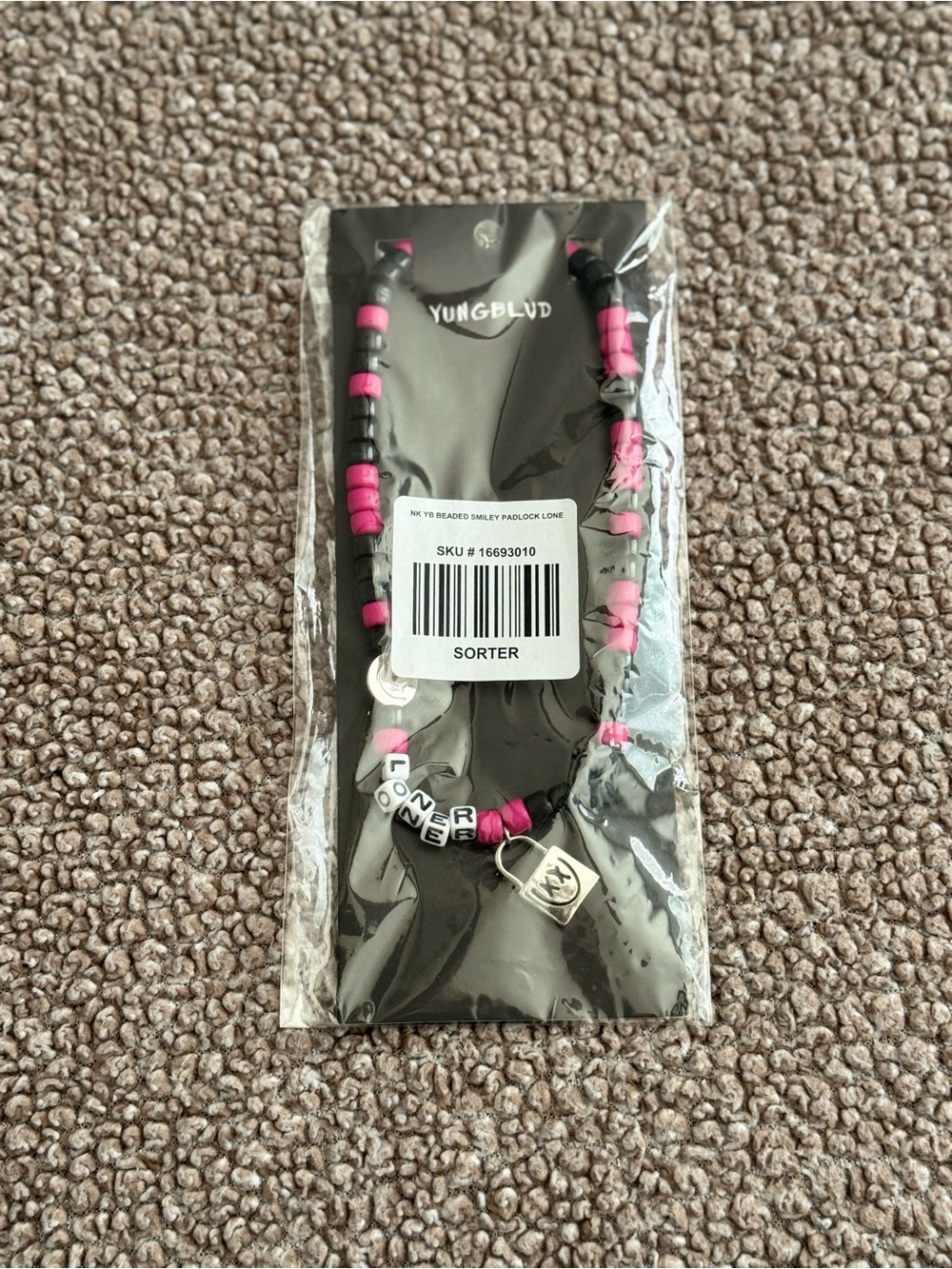 Yungblud Beaded Charm Necklace